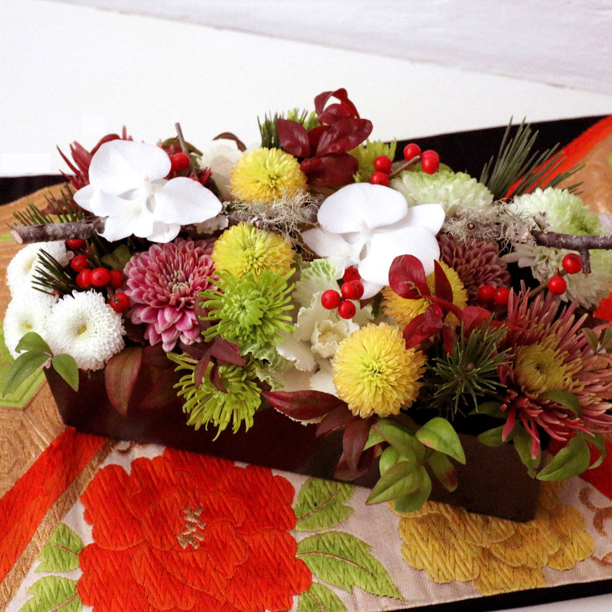 迎春アレンジメント　ｰ花おせち-
